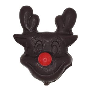 Dark Chocolate Reindeer Head