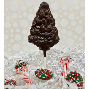 Dark Chocolate Tree Pop | Reppert's Candy