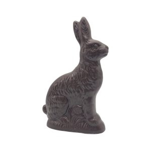 5.5" Dark Chocolate Sitting Bunny