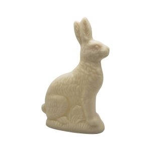 5.5" White Chocolate Sitting Bunny