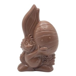 Milk Chocolate Bunny with Egg