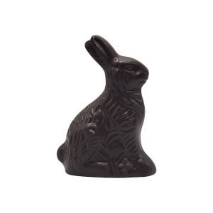 2" Dark Chocolate Sitting Bunny