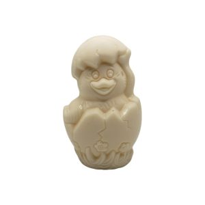 White Chocolate Chick in Egg
