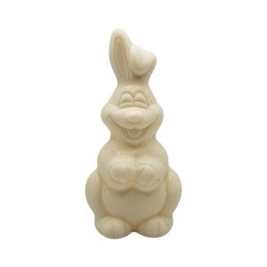 Small White Chocolate Hopping Bunny